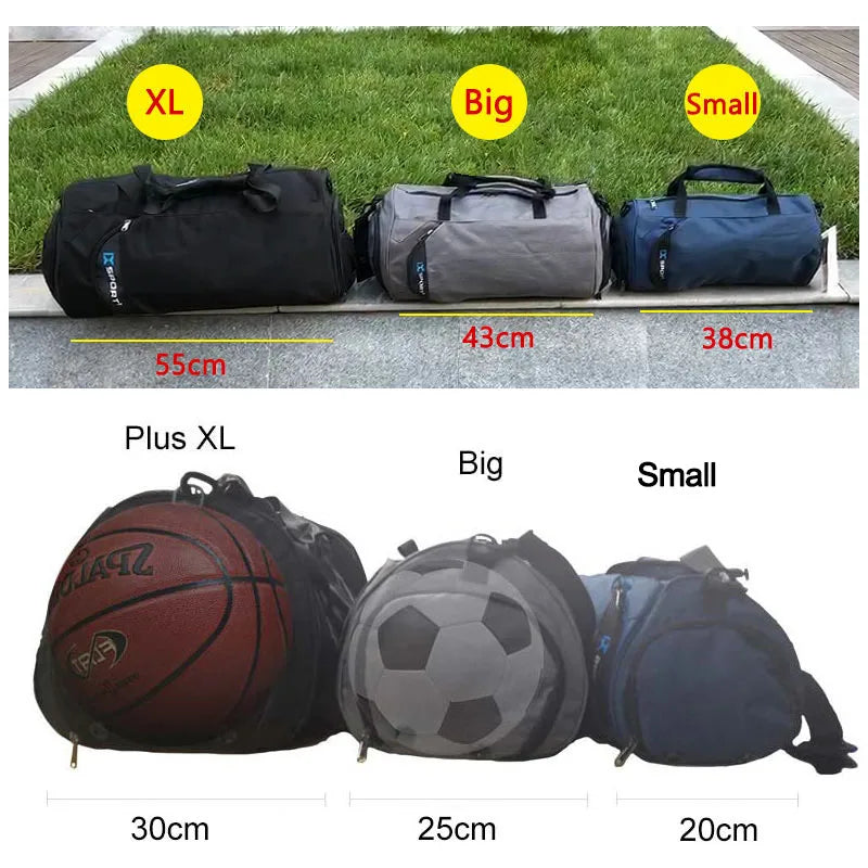Fitness Gym Bag – Wet/Dry Compartments