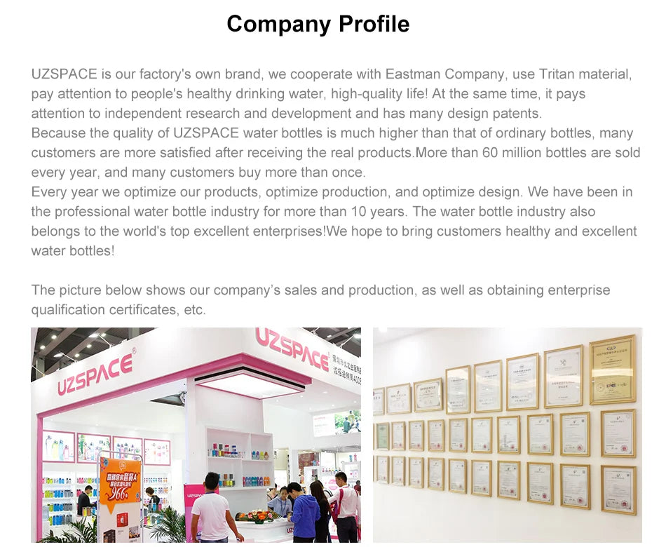 Sport Water Bottle (500/800/1000 ml)