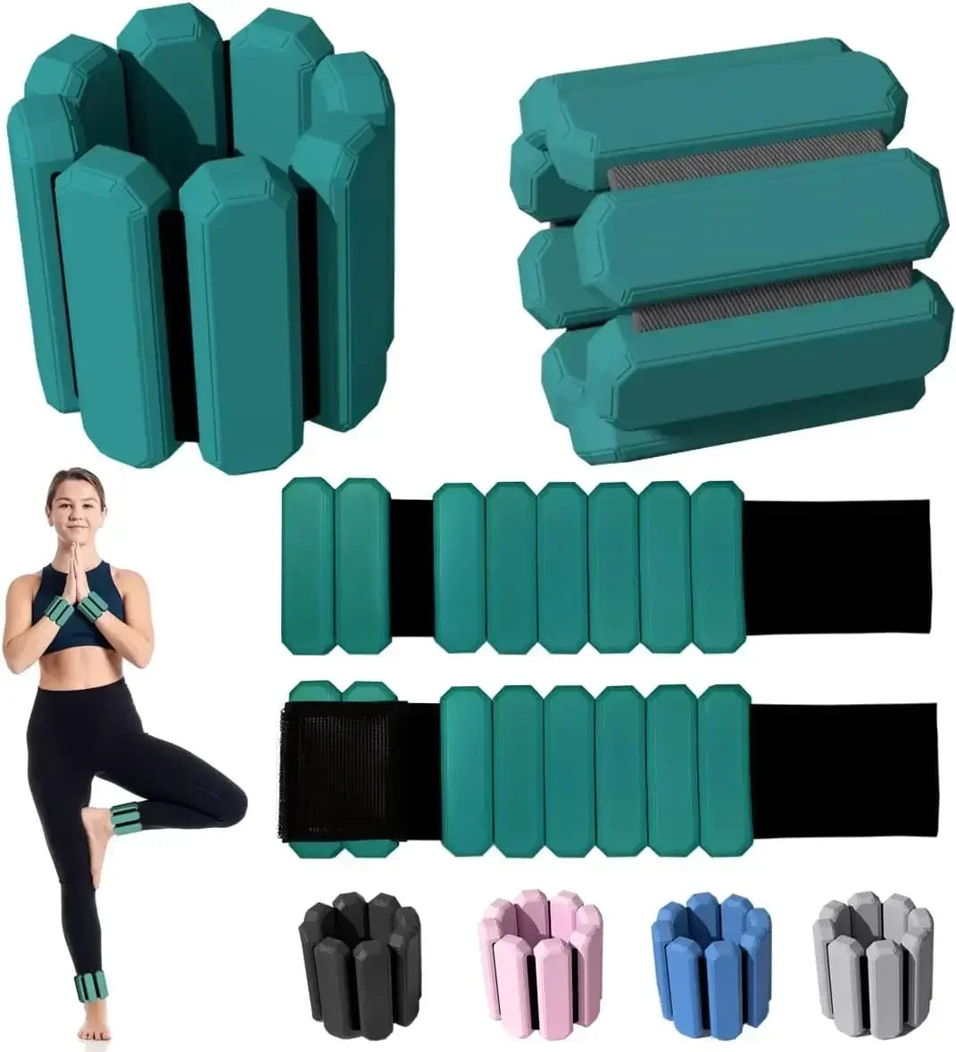 Adjustable Wrist &amp; Ankle Weights