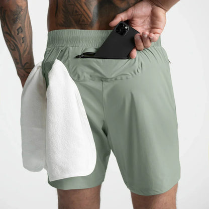Men’s Quick-Dry Woven Sports Shorts