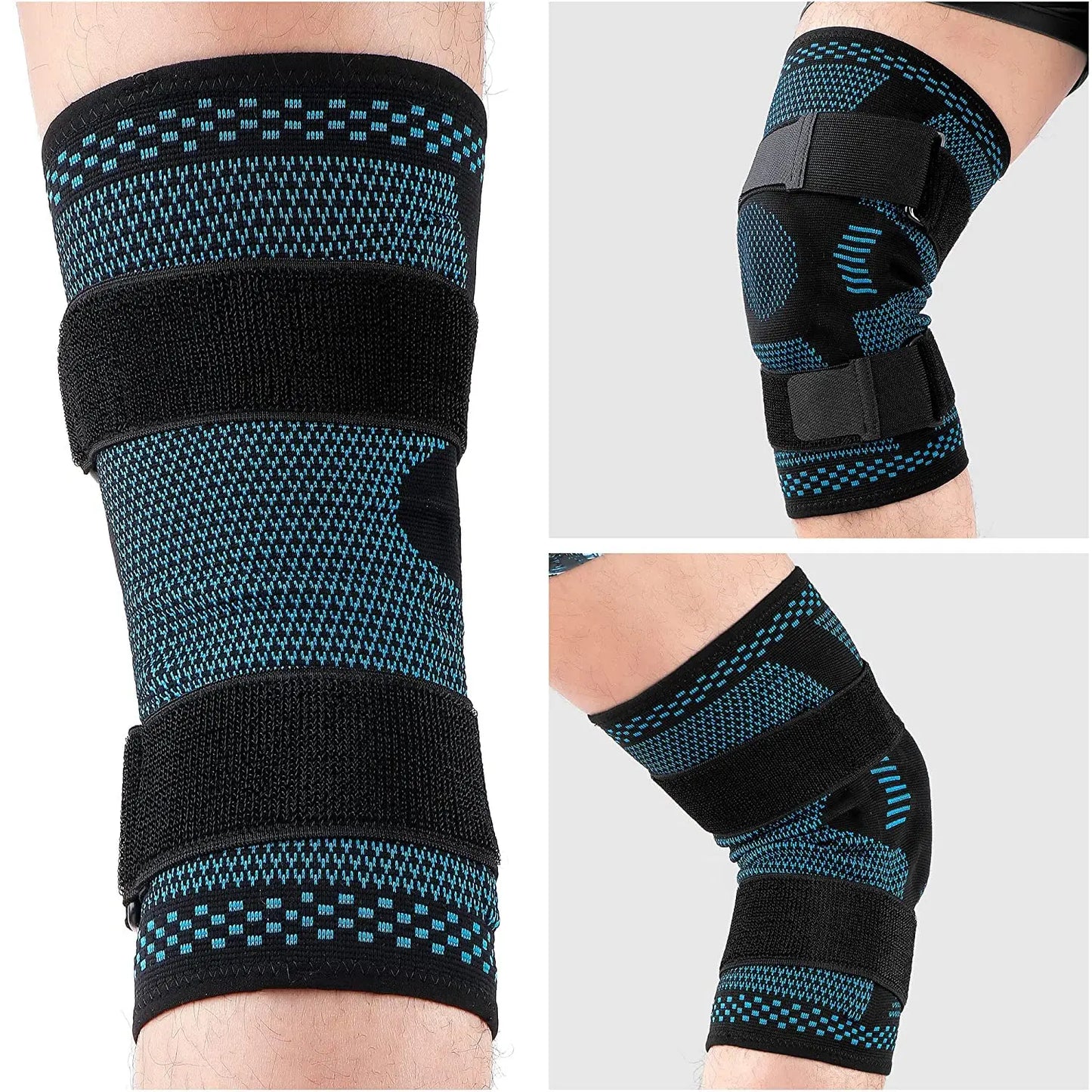 Knee Brace with Side Stabilisers Patella Gel