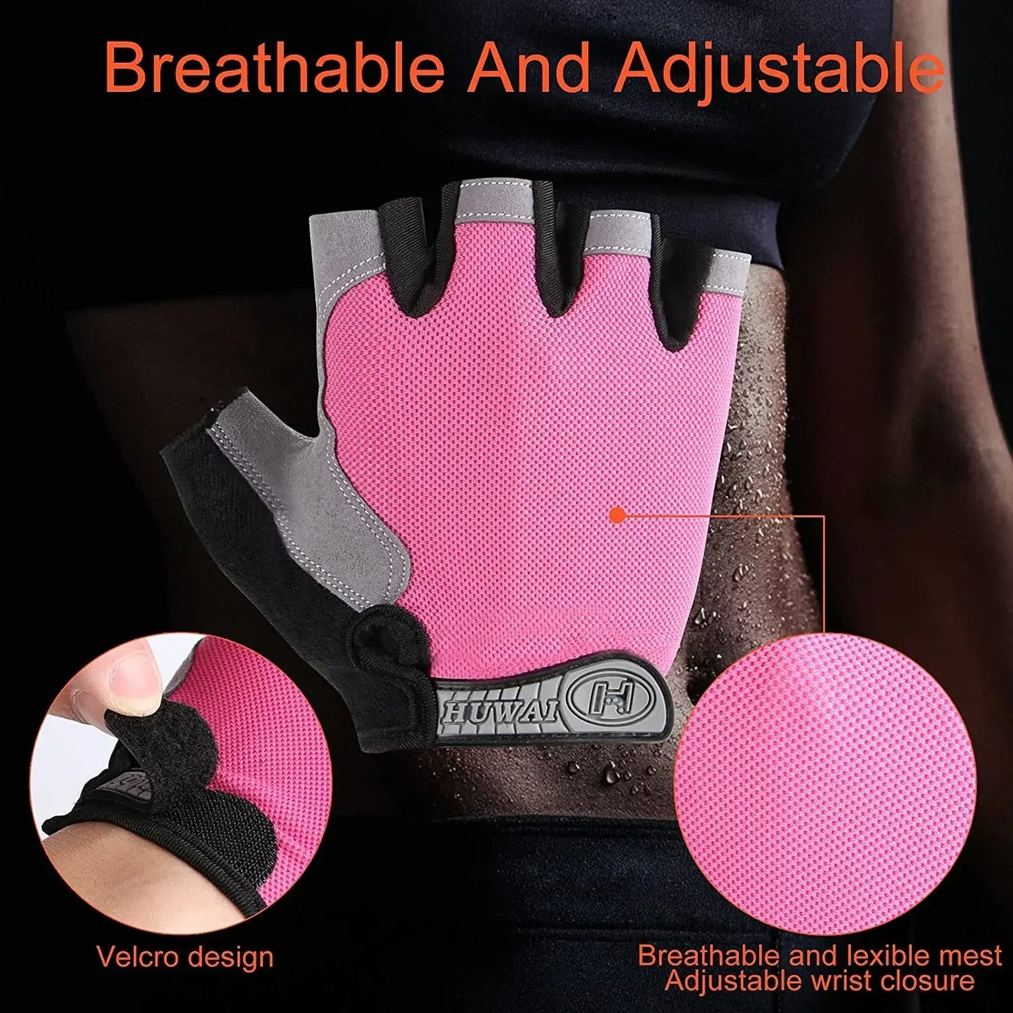Fingerless Gym Gloves
