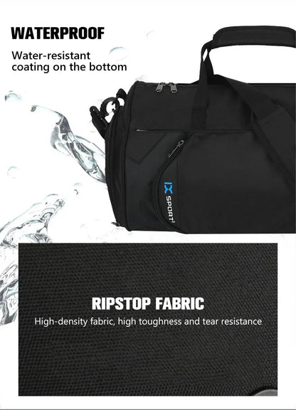 Fitness Gym Bag – Wet/Dry Compartments