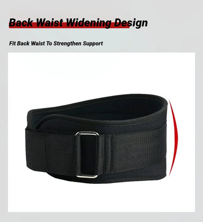 Weight Lifting Belt with Metal Buckle