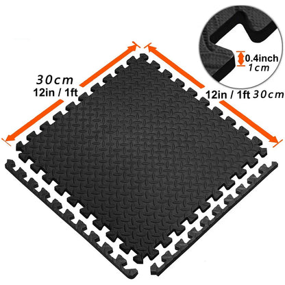 EVA Interlocking Puzzle Fitness Mat – Ultimate Floor Protection