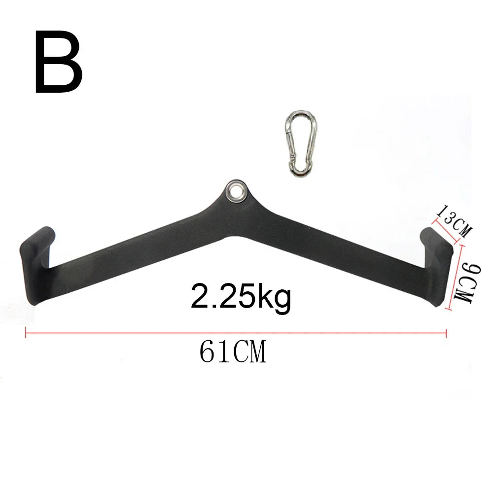 Home Gym V-Bar Pulley Cable Attachment