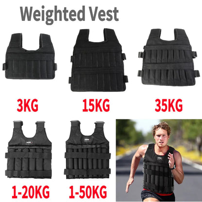 Adjustable Weighted Training Vest