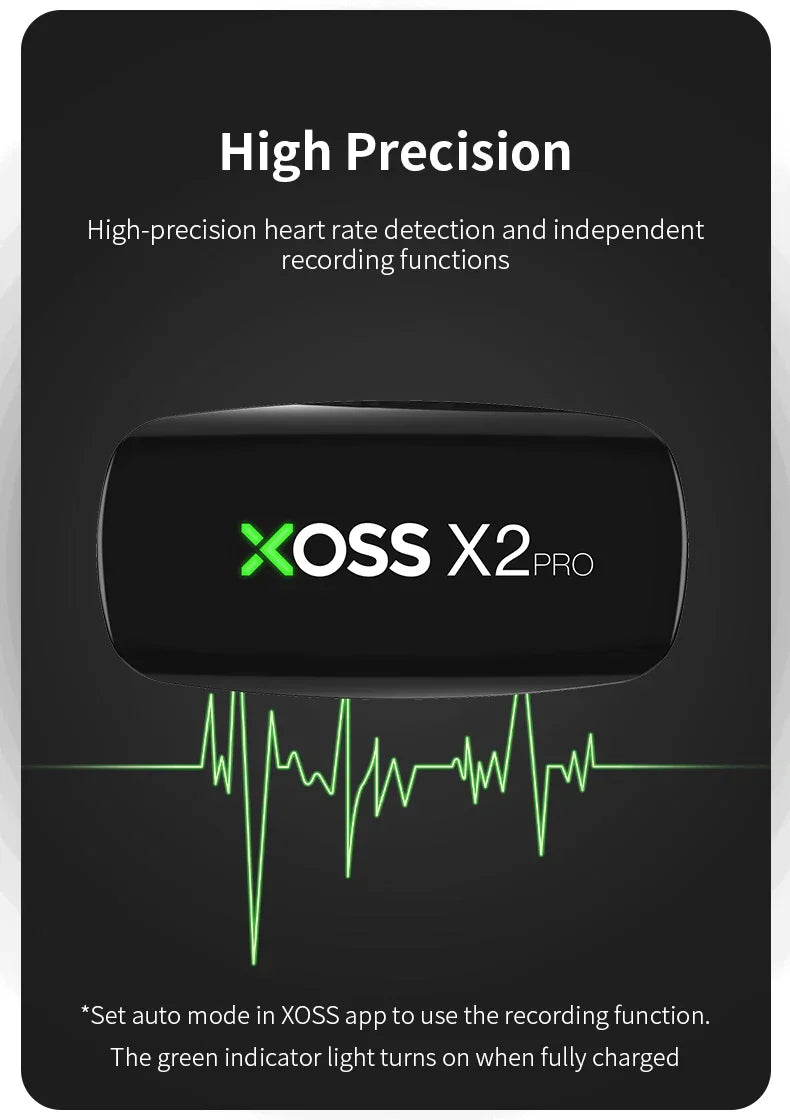 XOSS X2 Pro Chest Strap Heart Rate Monitor