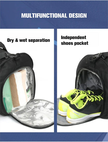 Fitness Gym Bag – Wet/Dry Compartments