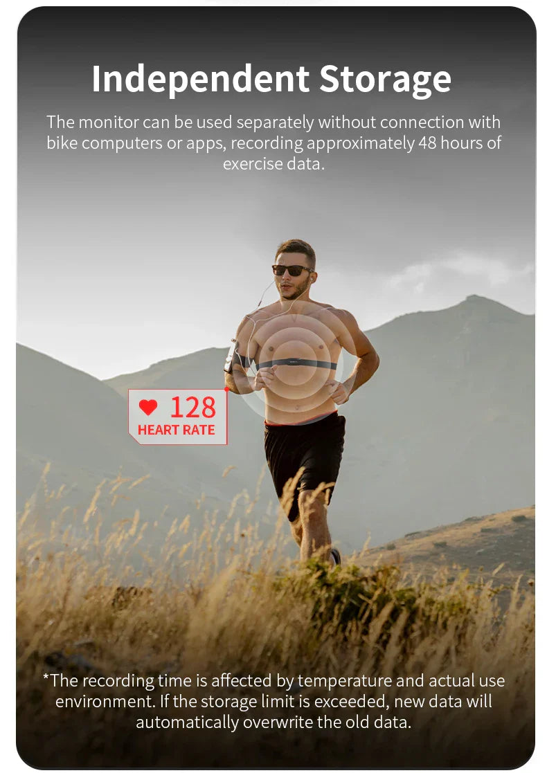 XOSS X2 Pro Chest Strap Heart Rate Monitor