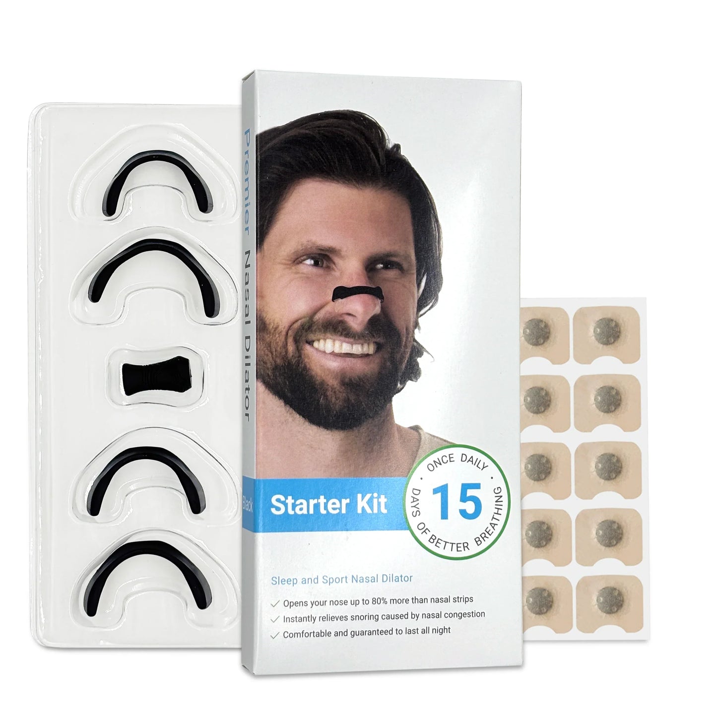 Magnetic Nasal Breathing Dilators