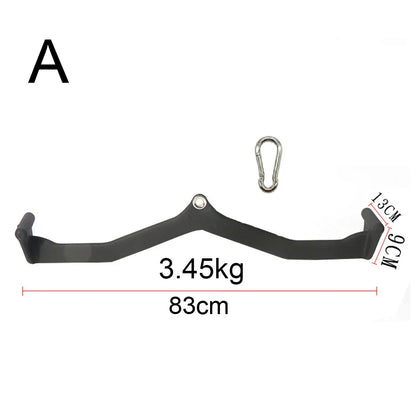 Home Gym V-Bar Pulley Cable Attachment