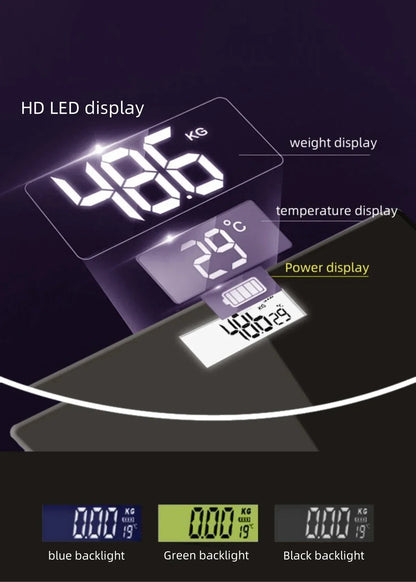 Smart Body-Fat Analysing Bathroom Scale