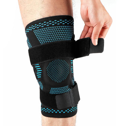 Knee Brace with Side Stabilisers Patella Gel