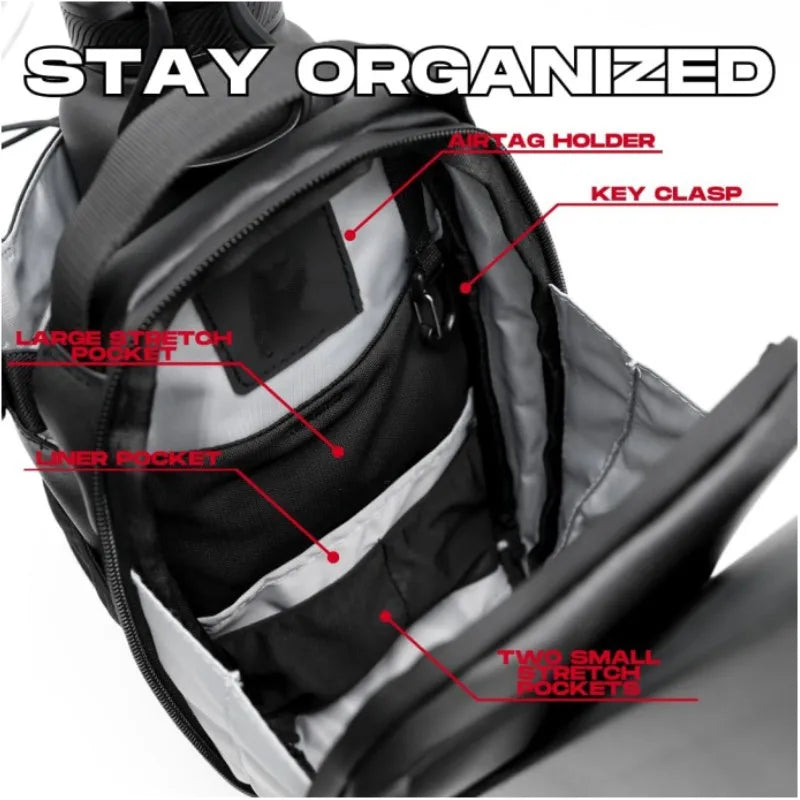 IronGrip Gym Organiser – Magnetic Large-Capacity Bag