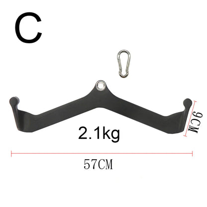 Home Gym V-Bar Pulley Cable Attachment