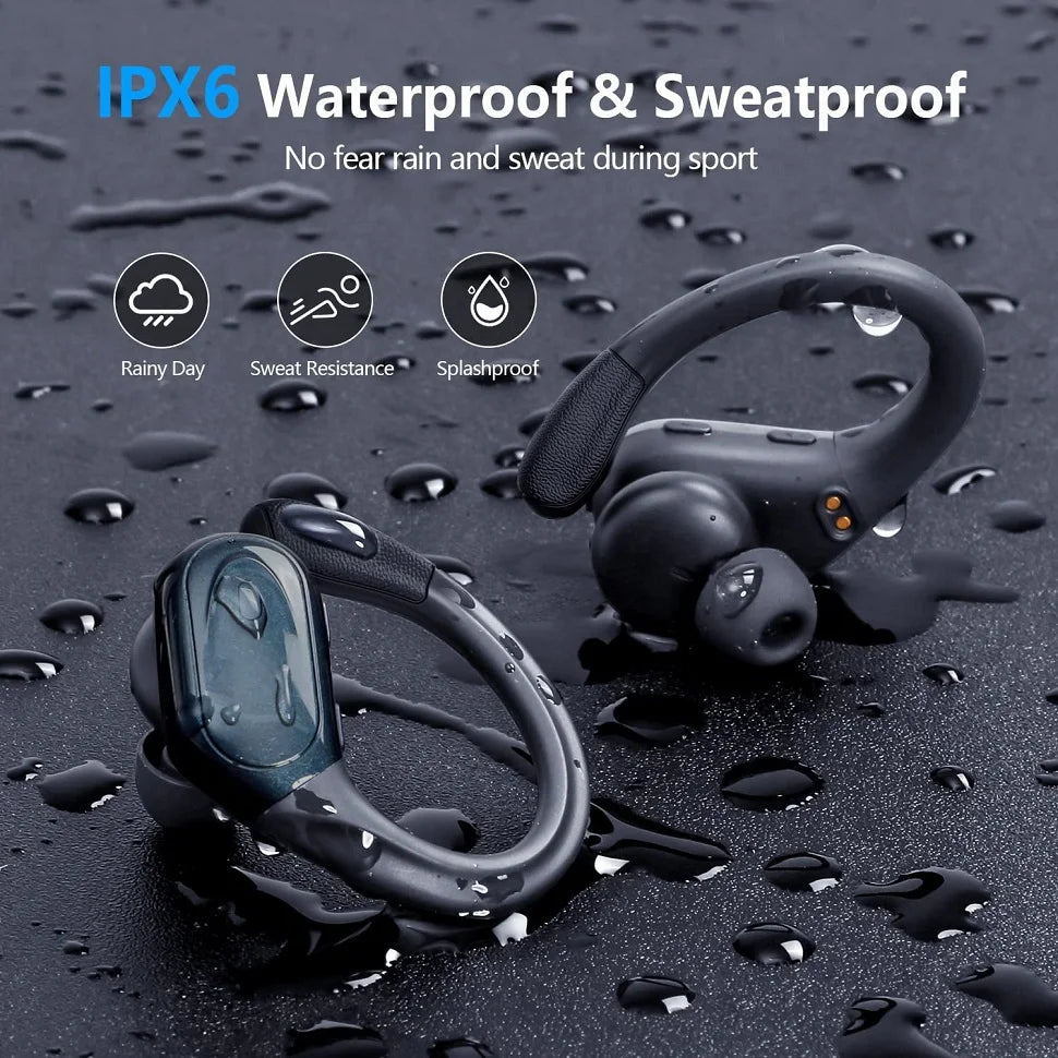 Bluetooth 5.3 True Wireless Earphones with Earhooks