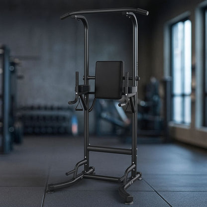 Power Tower Dip Station Pull-Up Bar