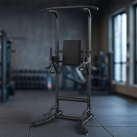 Power Tower Dip Station Pull-Up Bar