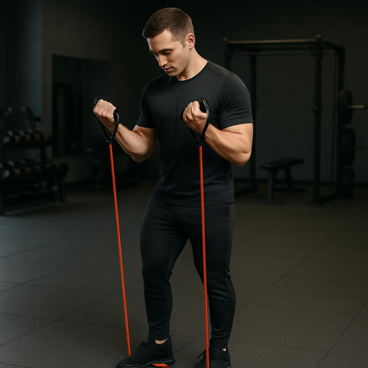 5-Level Resistance Bands with Handles