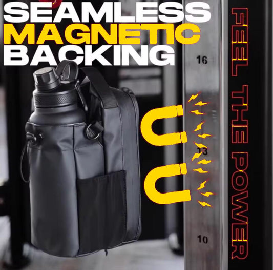 IronGrip Gym Organiser – Magnetic Large-Capacity Bag